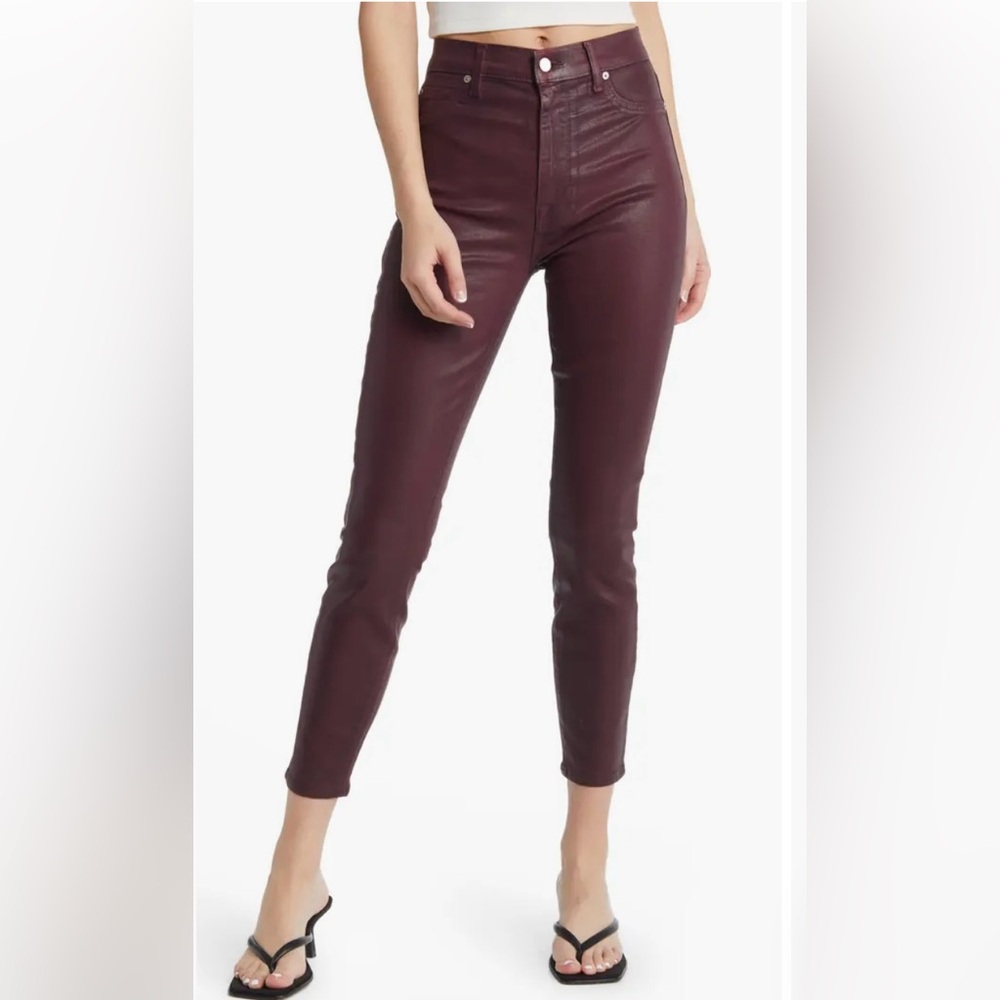High Waisted Ankle Skinny Jean in Ink Coated
7 FOR ALL MANKIND